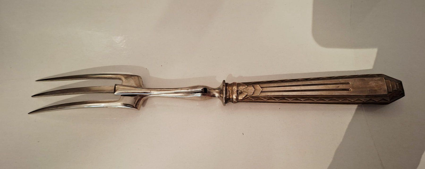 Forchette: Tranchiergabel mit Silbernem Griff – Usato da Weiningen ZH venduto da nic--ole 4