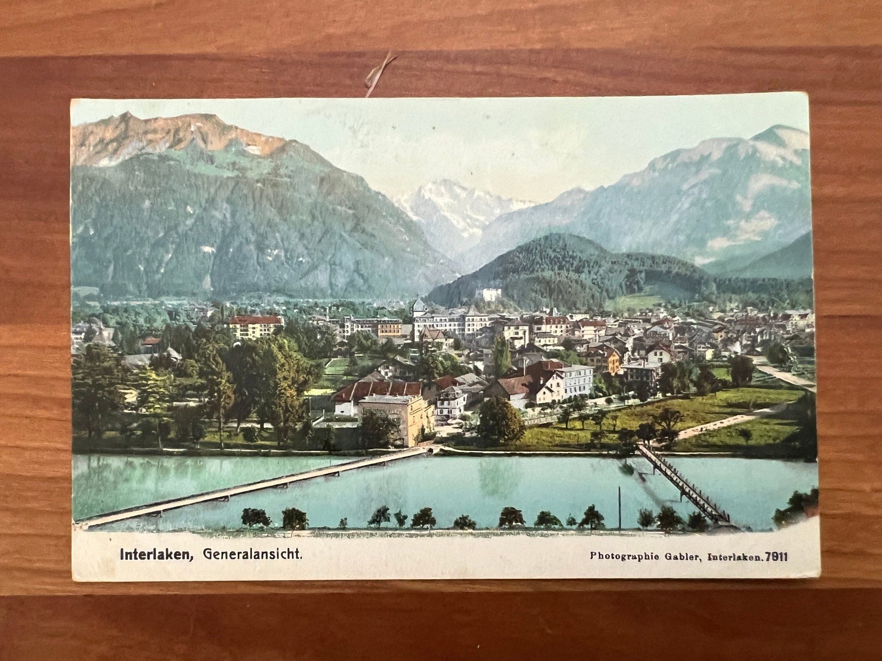 Cartoline postali: AK  1905 Interlaken  (G2527) – Usato da Hinwil venduto da Sidi4
