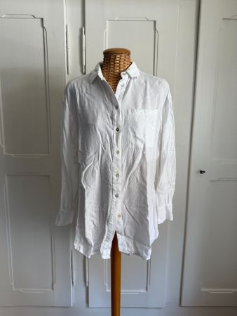 Bluse weiss oversized XS