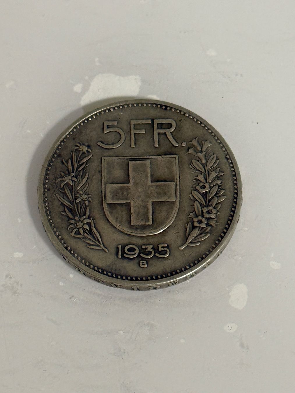 Tutti le monete: 5 Franken 1935  Silber – Usato da Wallisellen venduto da SWISS_SILVER1 1