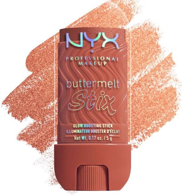 NYX Professional Makeup Make-up: BUTTERMELT HIGHLIGHTER STIX - 13 Left on Melt – Nuovo e nell'imballaggio originale da Neuhausen venduto da Florhof16