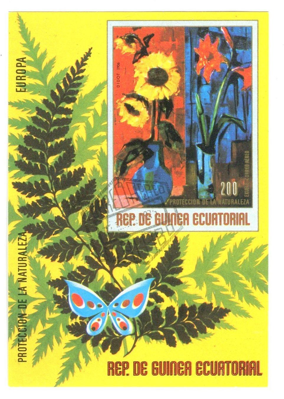 Tous les timbres: Block Malerei. Äquatorialguinea – Neuf avec emballage d'origine à Basel par Butsch5