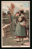 Tracht aus Vierlanden, Reklame für Apol