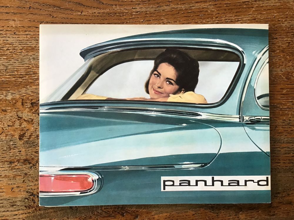 Vintage prospectus original Panhard | Kaufen auf Ricardo