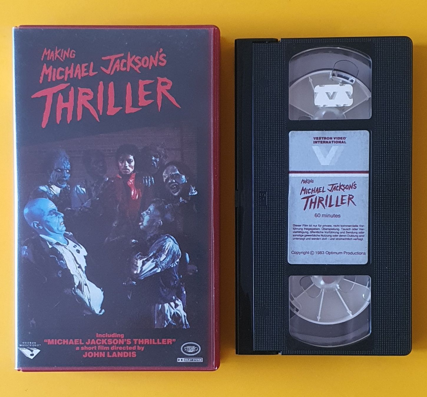 Alle VHS: Michael Jackson's Triller / VHS Kassete 1983 / 438 – Gebraucht aus Grenchen von sale.manager 2