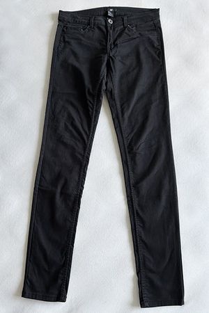 SKINNY | Leichte Baumwoll Stretch Hose 38 | Mid Waist Jeans