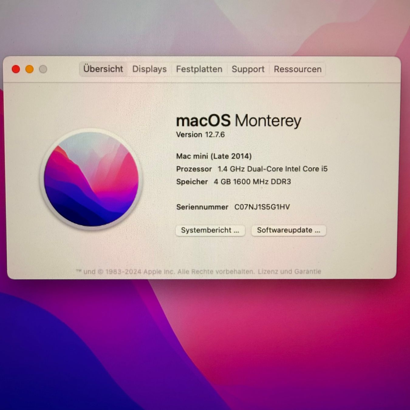 Apple PC: Mac Mini late 2014 1.4 GHz Dual-Core Intel Core i5 mit SSD – Usato da Rubigen venduto da dreamgirl 2