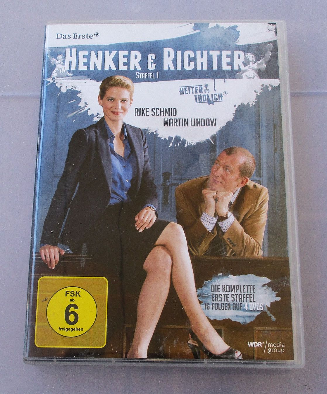 Tutti i DVDs: HENKER & RICHTER - Komplette Serie 4-DVD – Usato da Wattwil venduto da Muriel10