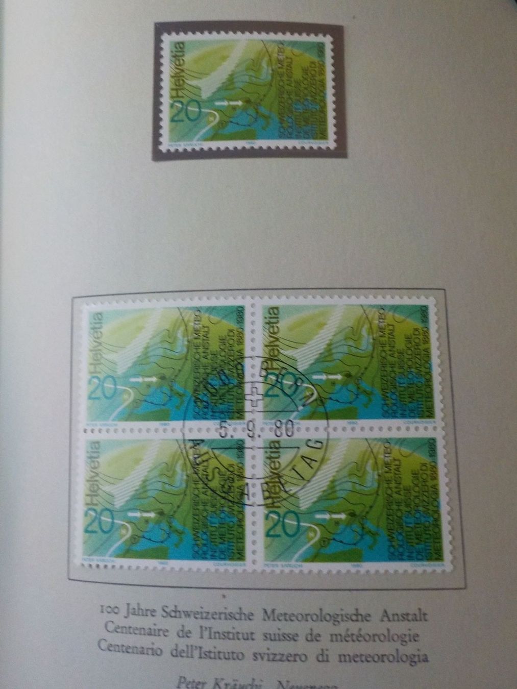 Alle Briefmarken: 1980, Jahresausgabe GD-PTT – Neu (gemäss Beschreibung) aus Muri b. Bern von Ricardoverkauf 6