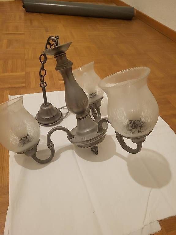 Lampadari & plafoniere: Lustre en étain – Usato da Bussigny venduto da DOC1030