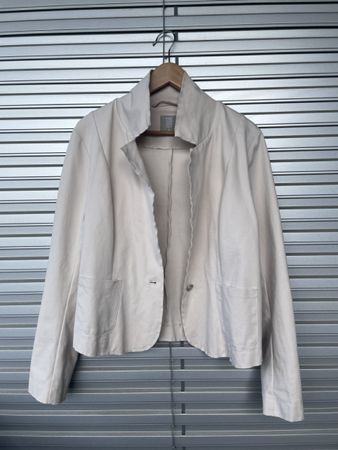 NILE Blazer Jacke Offwhite Beige