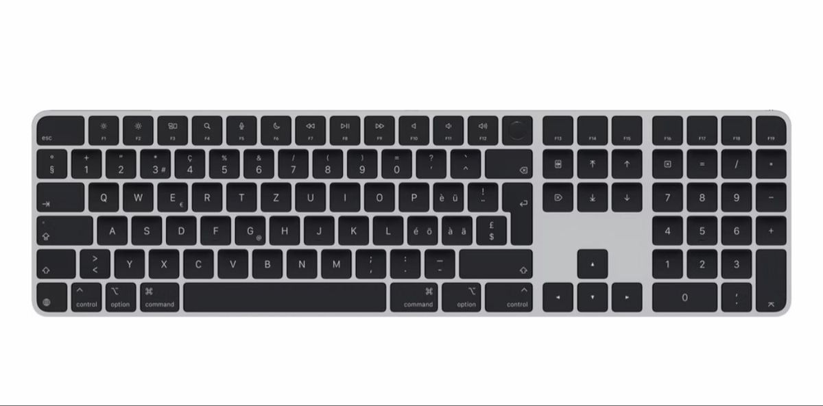 Apple Tastaturen: Apple Magic Keyboard schwarz mit TouchID und Zahlenblock – Neu (gemäss Beschreibung) aus Wallisellen von Mbravo
