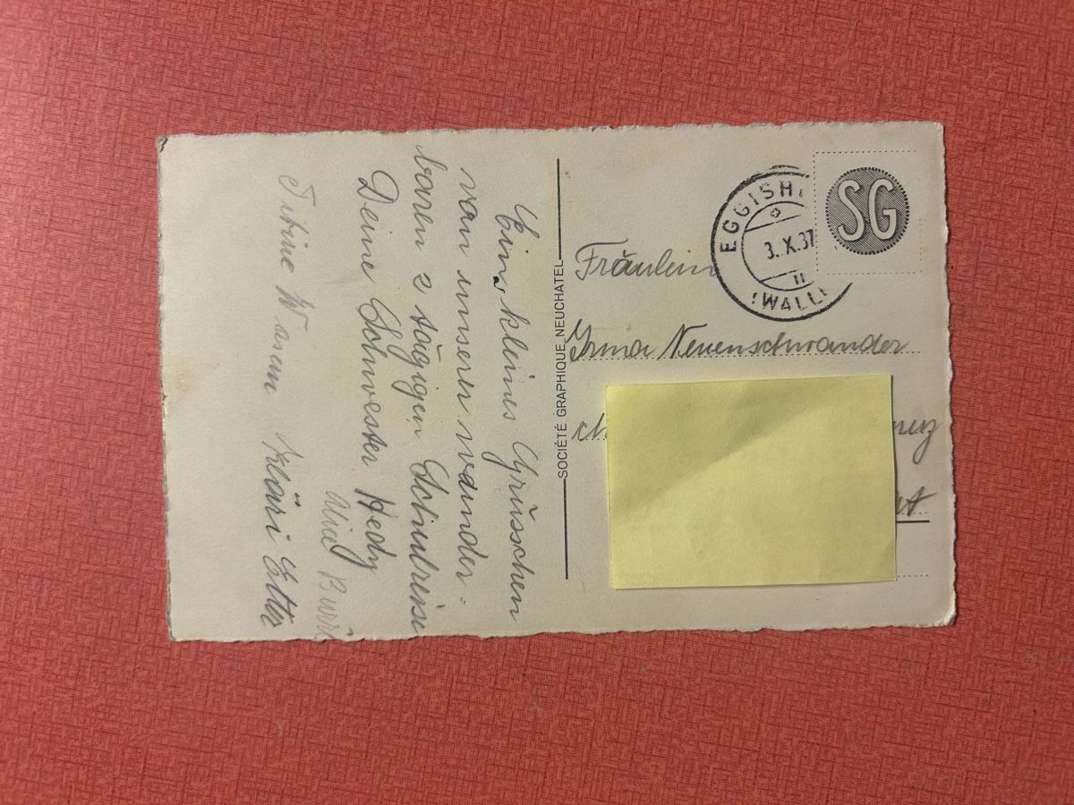 Cartoline postali: Alte Ansichtskarte Hotel Jungfrau Eggishorn  – Usato da Lanzenhäusern venduto da vic63 1