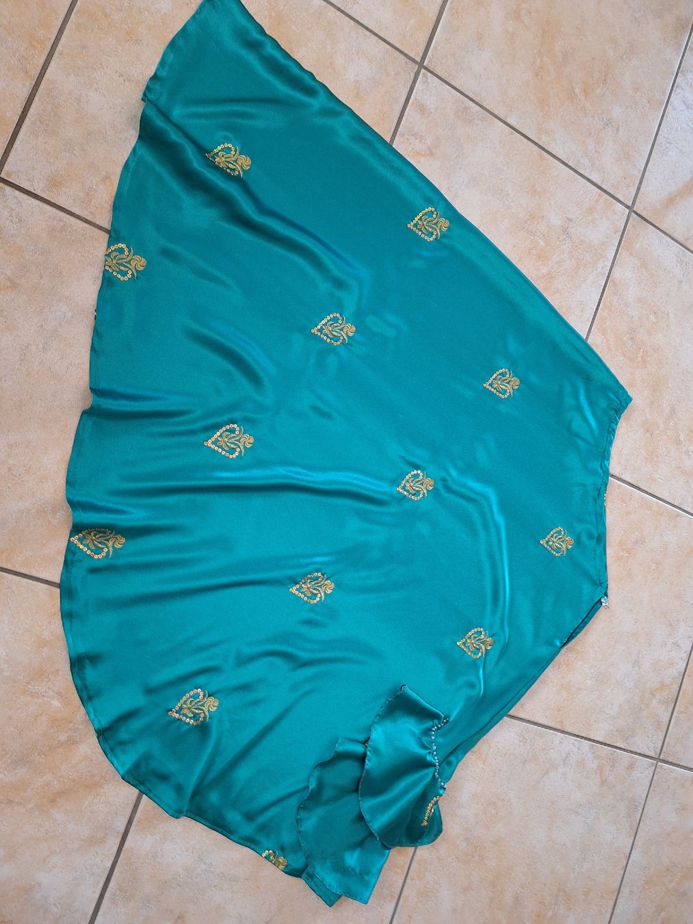 Gonne: Oriental Dance Jupe, Satin. Handmade – Usato da Rheinfelden venduto da Cleopatra2000 2