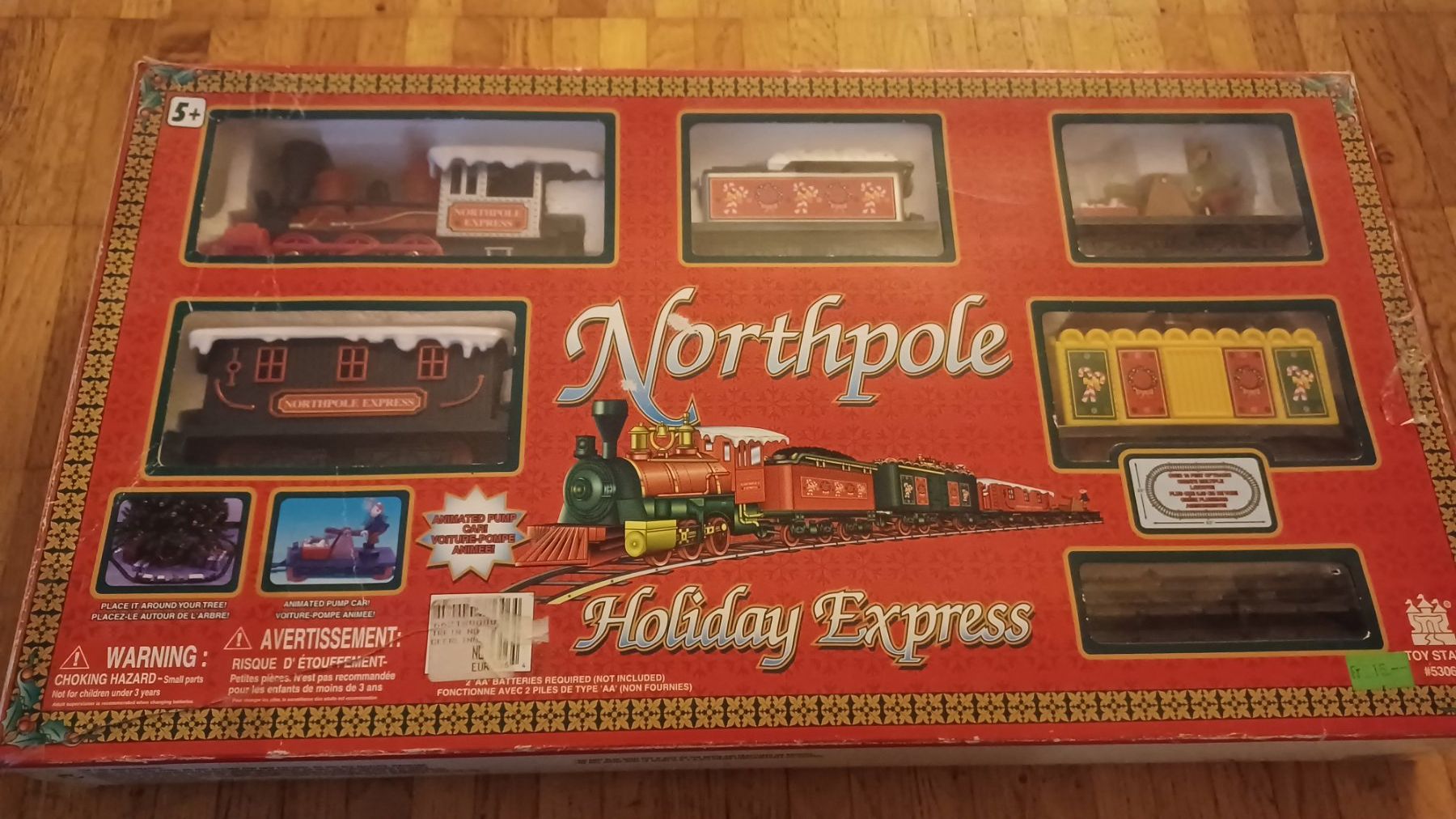 Modellini di ferrovie: Eisenbahn Northpole Holiday Express Modell gebraucht – Usato da Winznau venduto da FlorianV