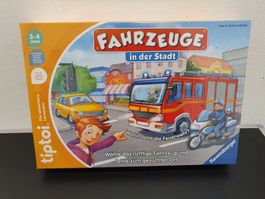 Neu - Tiptoi - Spiel - Fahrzeuge in der Stadt
