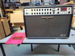 Behringer 2 Kanal Verstärker Ultracoustic ACX 1000