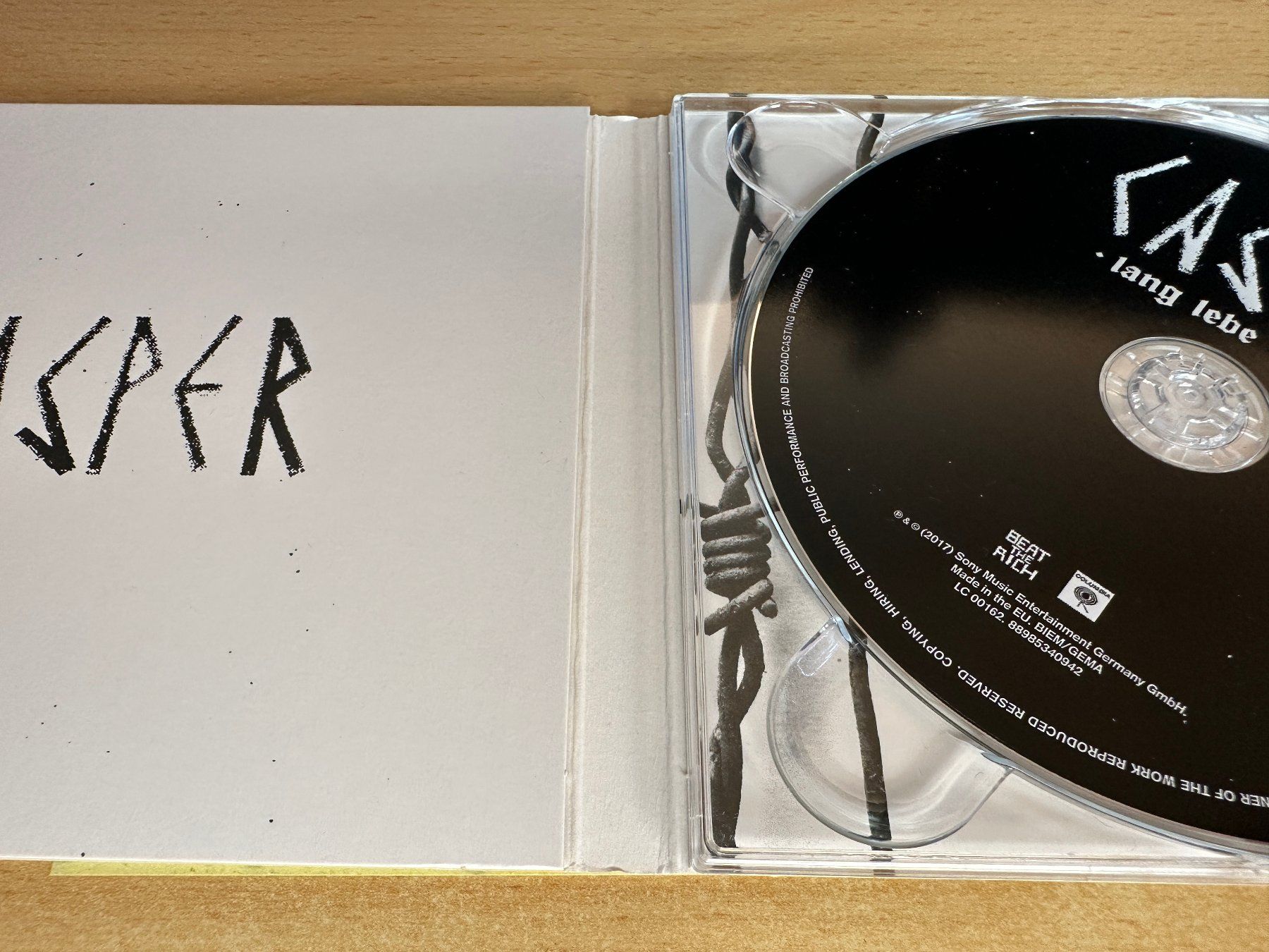 CDs: Casper – Lang Lebe Der Tod – Gebraucht aus Rikon im Tösstal von Alpenmutz 2