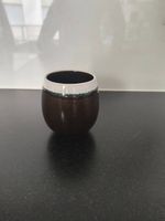 Tasse en grès Bolia "Bordo" avec bande blanche  Brun(Neuf)