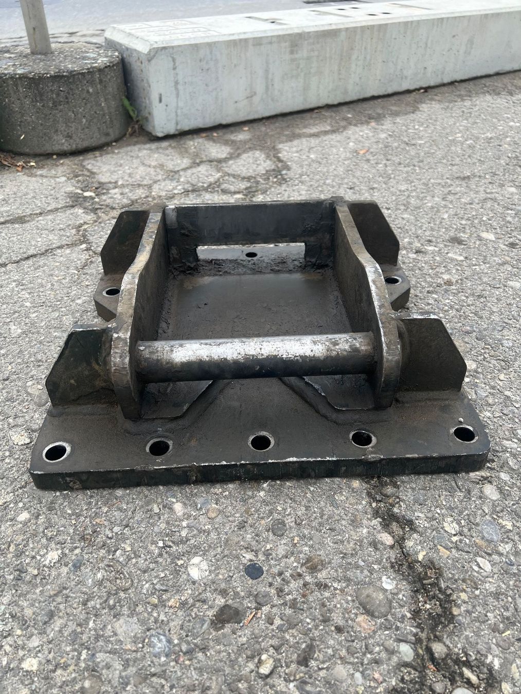 Escavatori: Adapterplatte für Bagger Tecnopart – Usato da Treiten venduto da subaru79