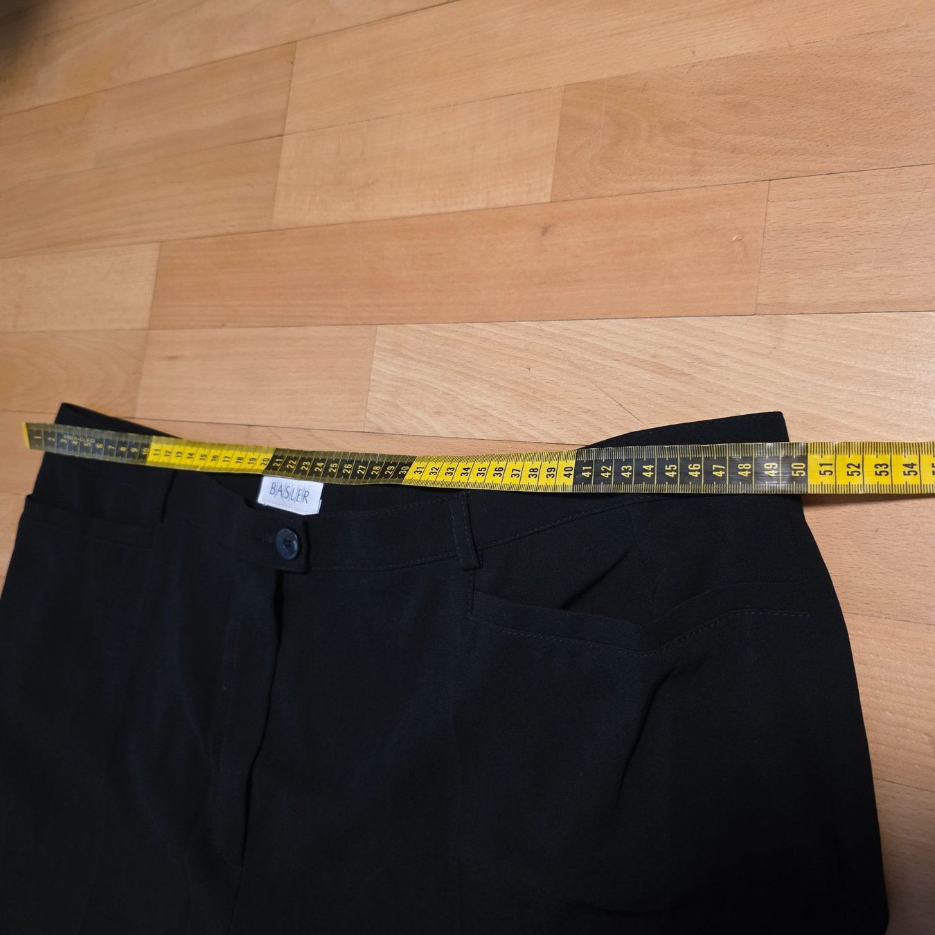 Basler Pantaloni: Basler Hose schwarz elegant hochwertig Gr.48 – Usato da Wald ZH venduto da CapLux 7