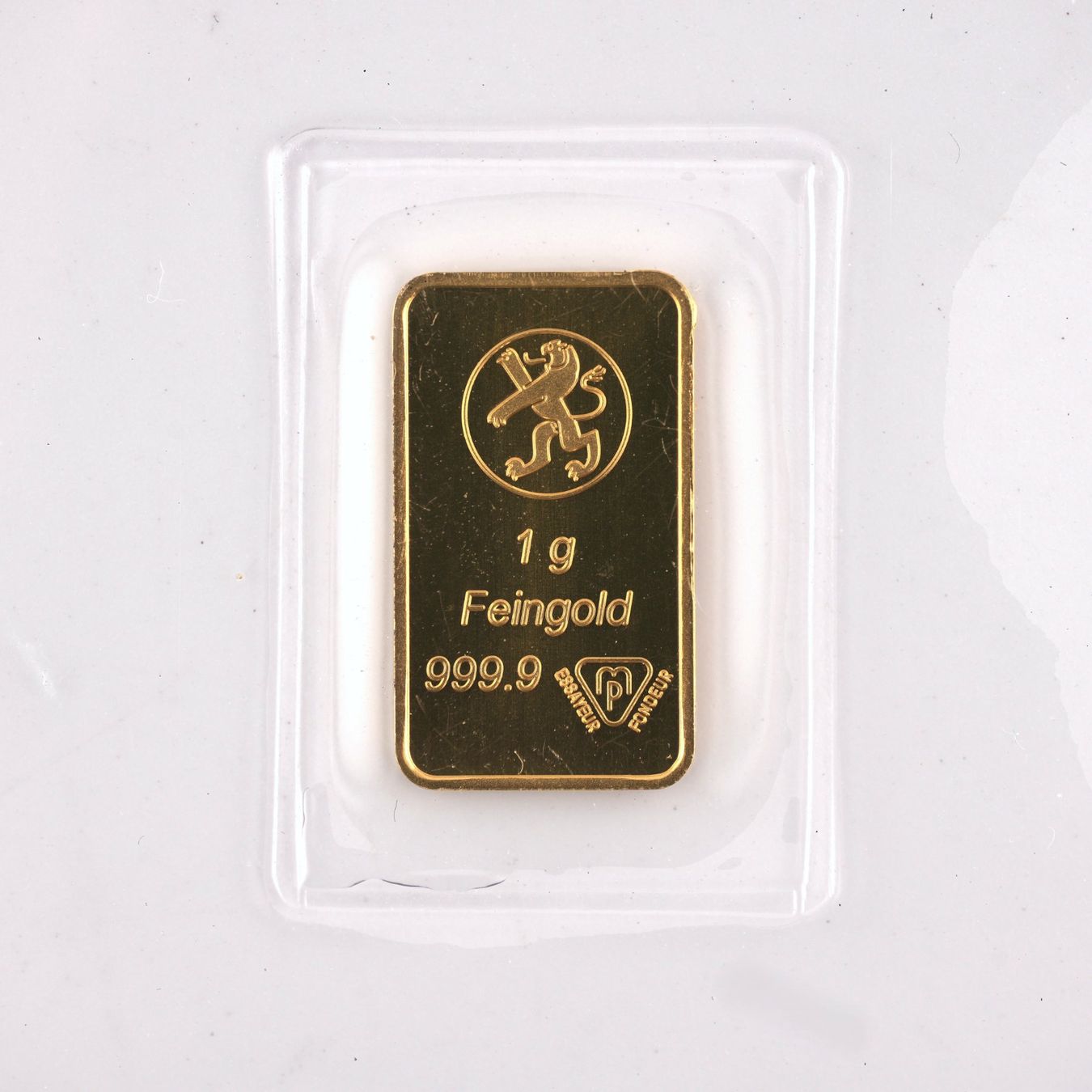 Metalli preziosi: 1g Goldbarren – Usato da Basel venduto da Edelmetallhaus24