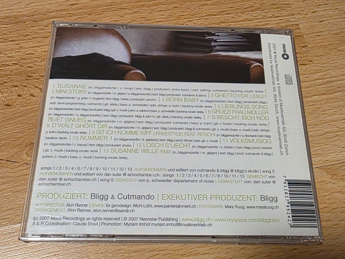 CD: Bligg CD Yves Spink – Usato da Niederbipp venduto da Tamara15101995 1