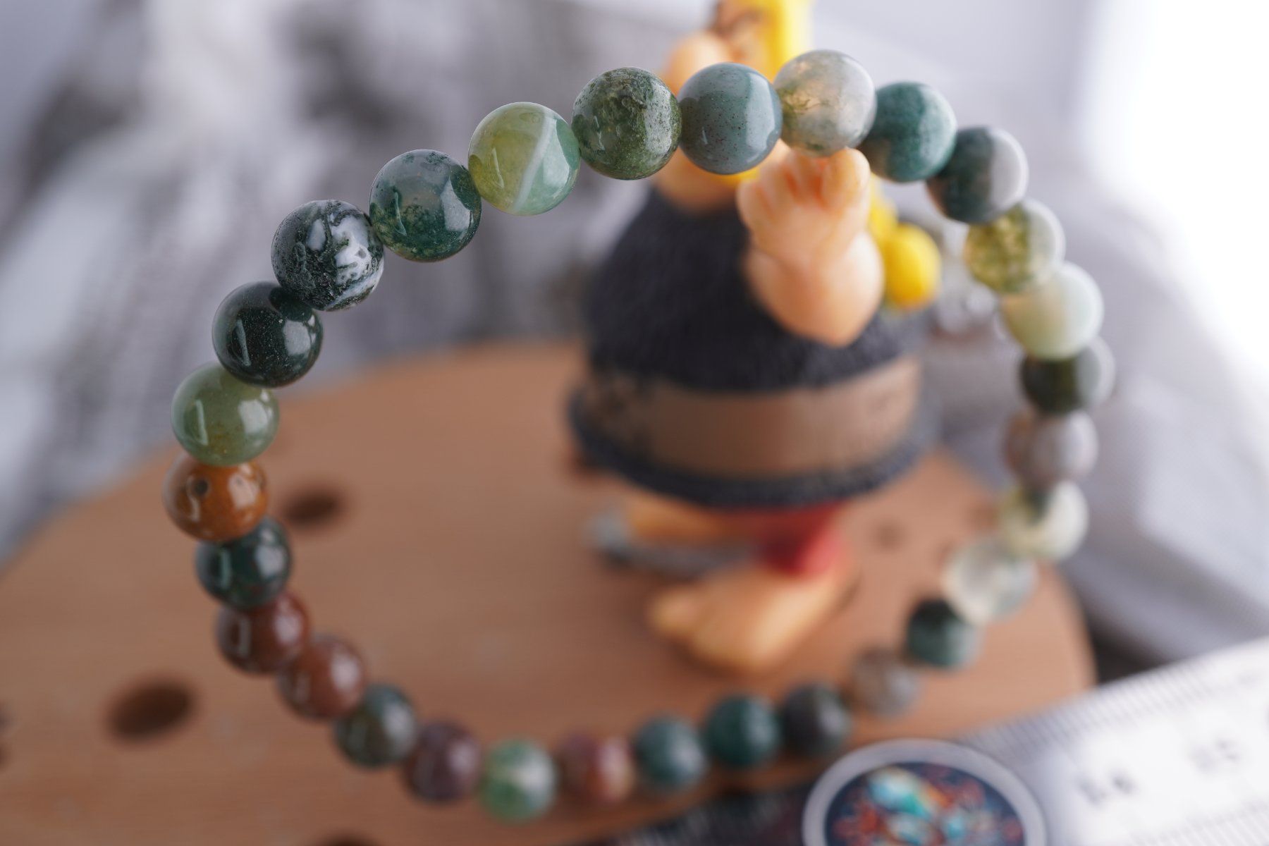 Minerali & Pietre curative: Heliotrop   Kugel    Armband     Rausverkauf – Nuovo e nell'imballaggio originale da Eschenbach SG venduto da topstone 3