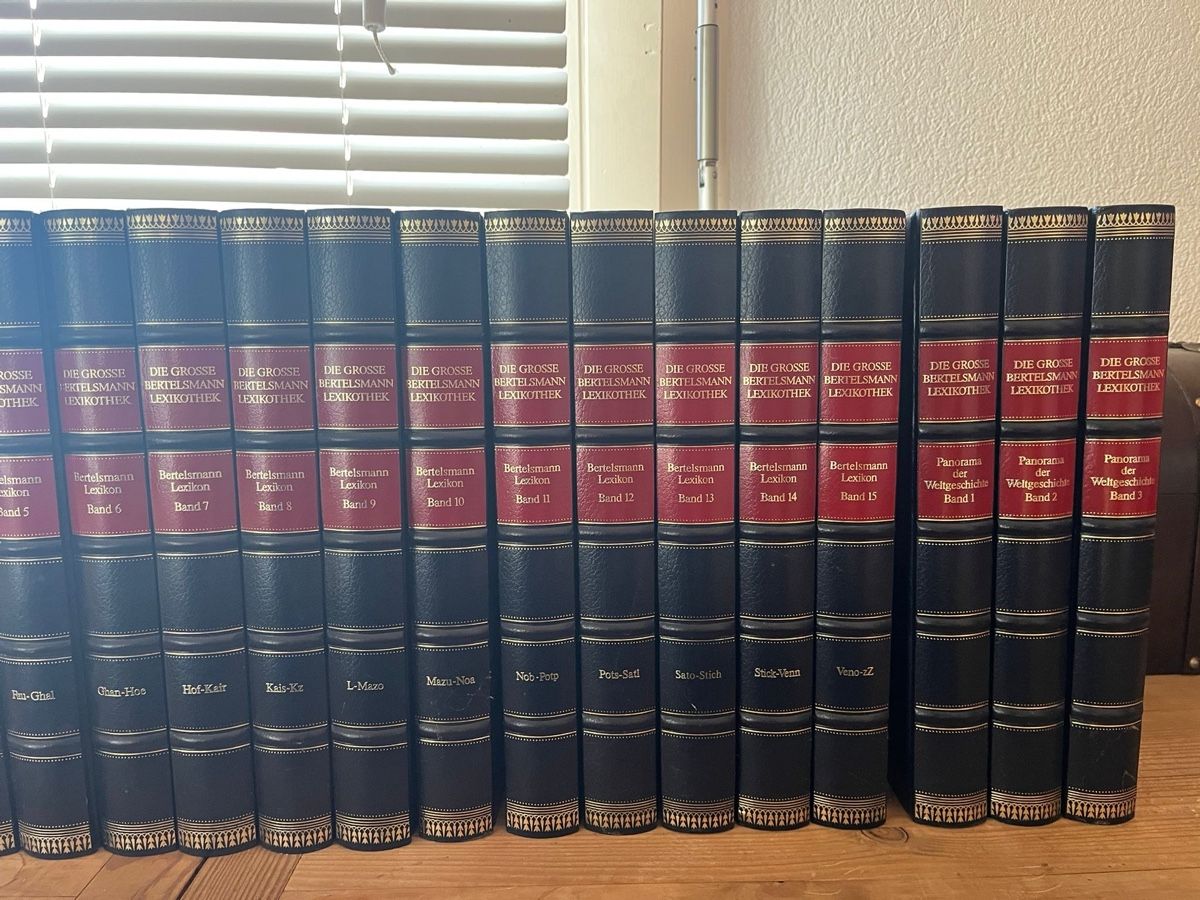 Libri: Die grosse Bertelsmann Lexikothek: Vollständige Sammlung – Nuovo (secondo la descrizione) da Dietikon venduto da c.froehlich 2