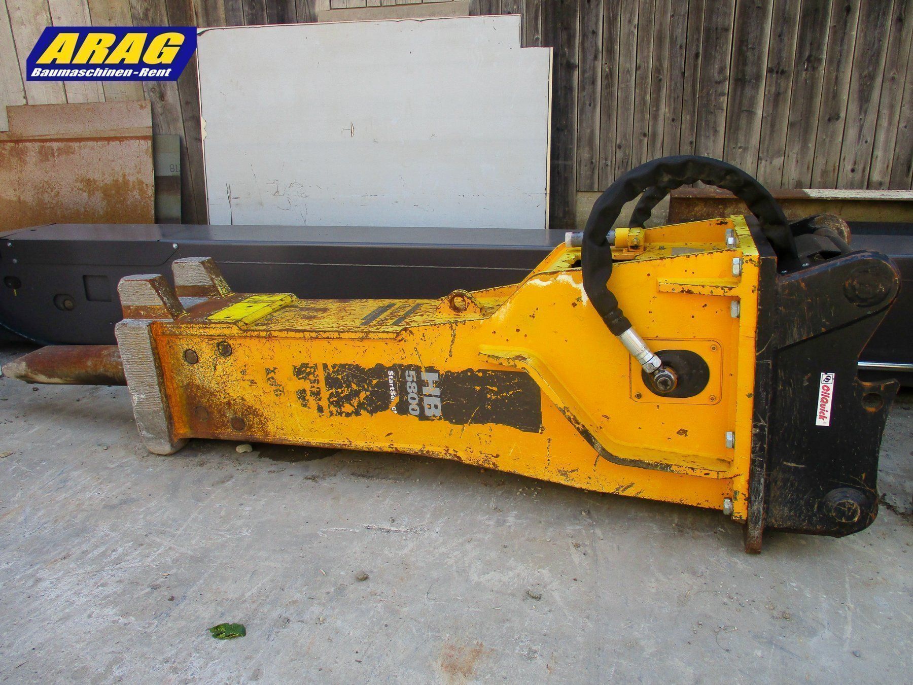 Alle Maschinen: Epiroc / Atlas Copco HB5800 Abbauhammer – Gebraucht aus Hasle LU von Arag08 1