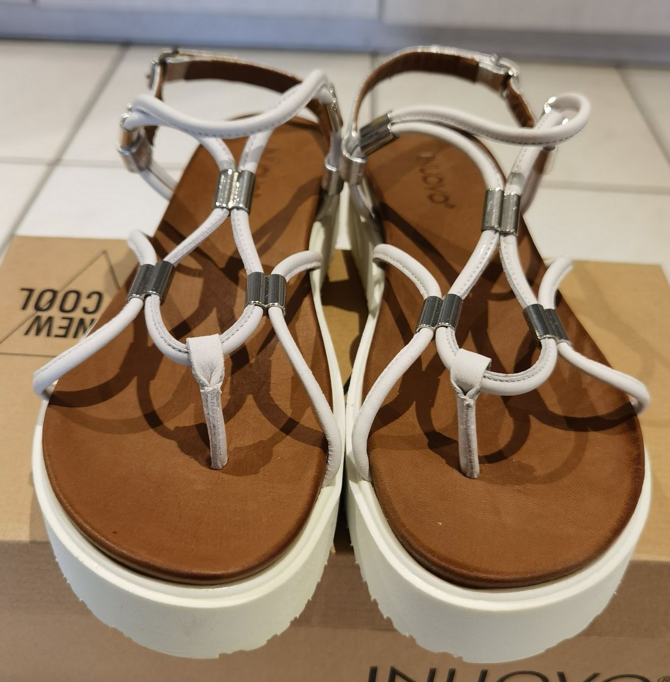 Scarpe da donna: Leder Sandalen Gr. 37 – Nuovo e nell'imballaggio originale da Uerkheim venduto da Justi.y 1