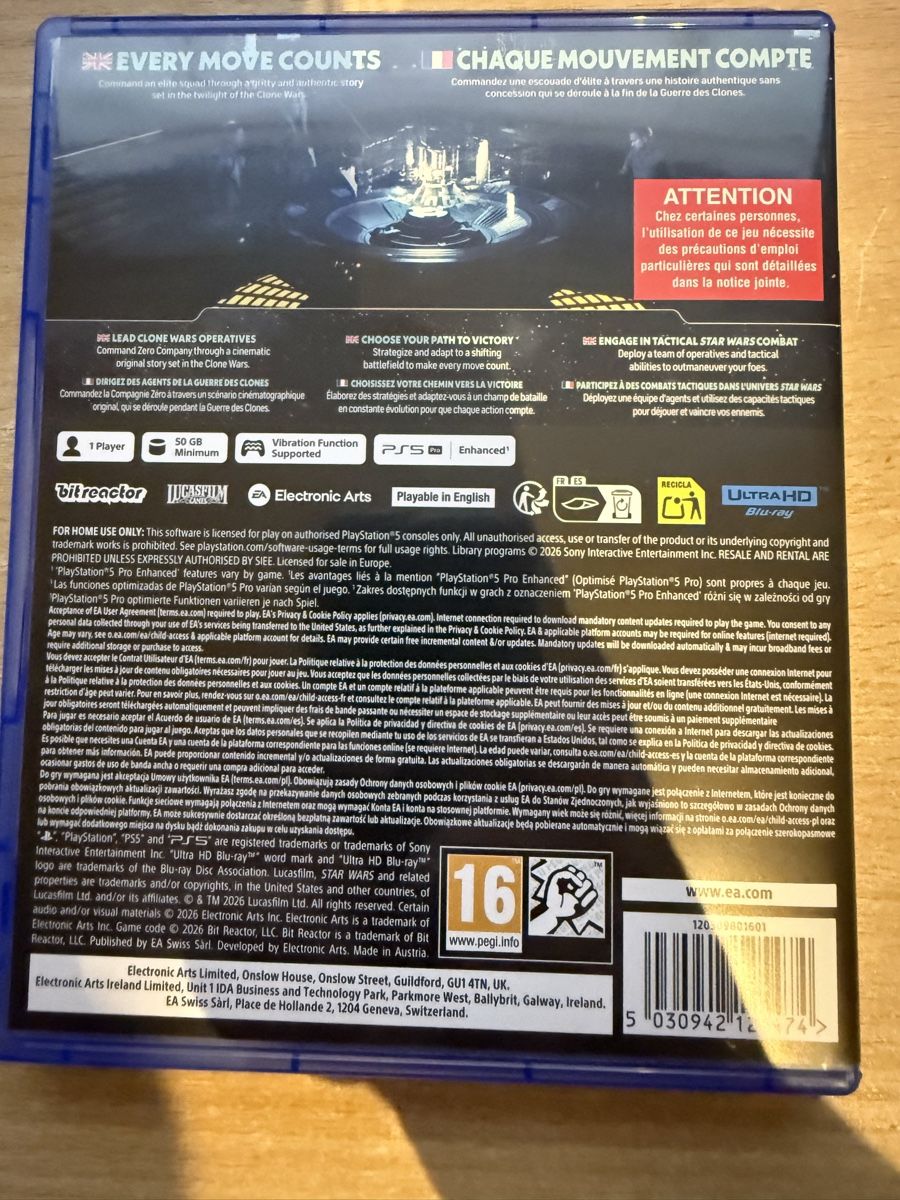 Jeux: Star Wars Zero Company / PS5 – D'occasion à Dietikon par Molella 1