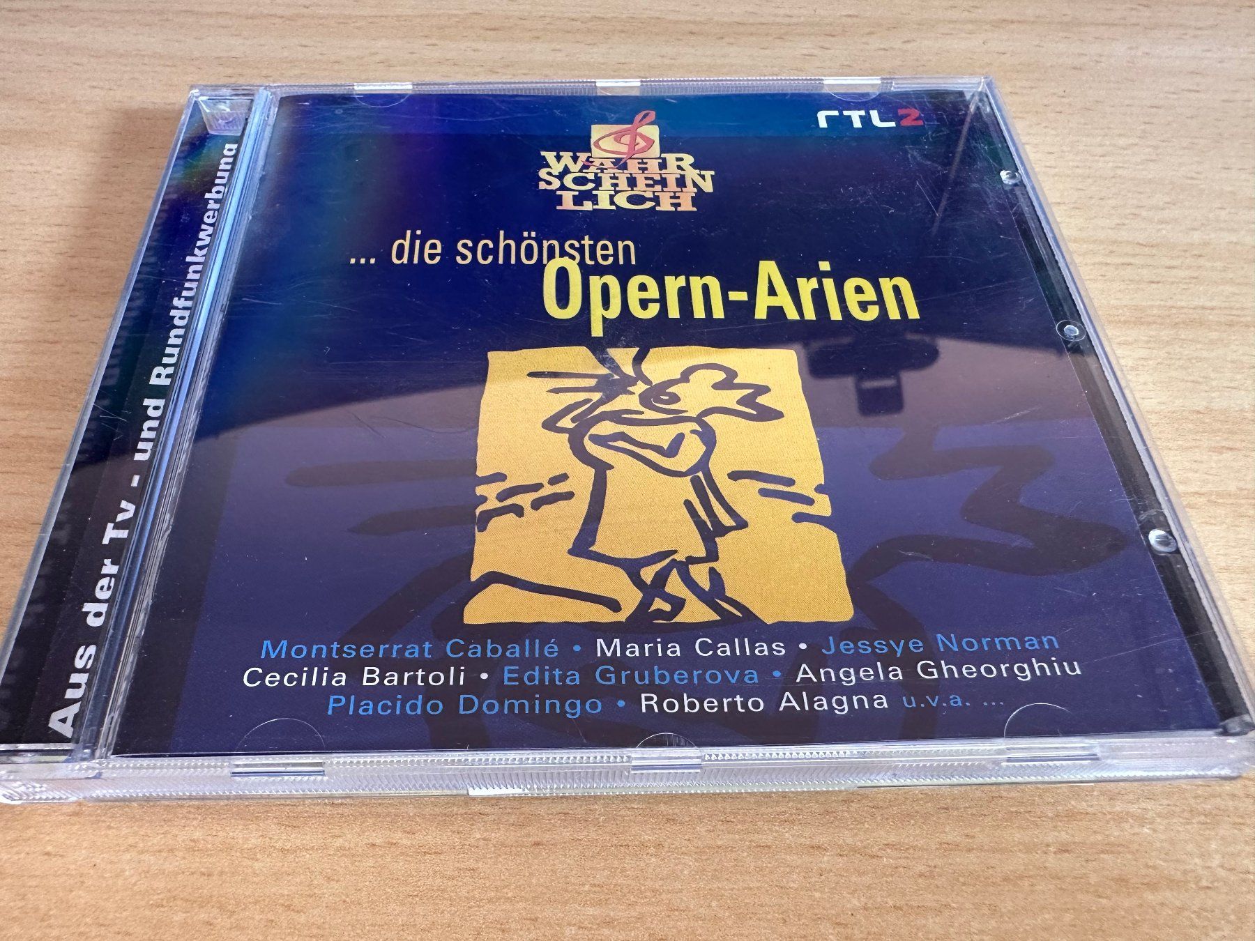 CD: Various – Wahrscheinlich ... Die Schönsten Open-Arien – Usato da Rikon im Tösstal venduto da Alpenmutz