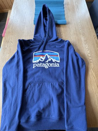 Patagonia Hoodie blau 