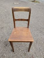 Antiker Stuhl, Holzstuhl, um 1920, Vintage Design 🪑