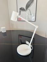IKEA NYMÅNE Arbeitsleuchte weiss, Qi-Ladefunktion + TRÅDFRI
