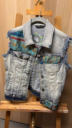 Veste en jeans sans manche Desigual