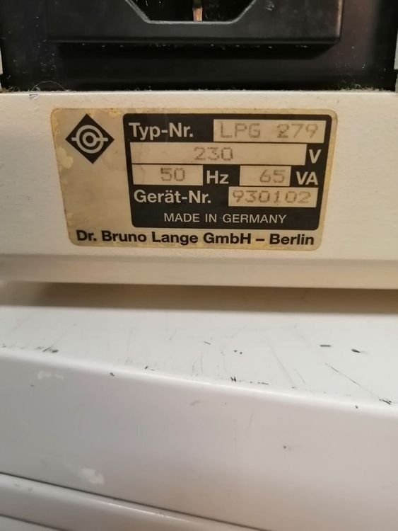 Accessori da laboratorio: Dr. Lange Cadas30 Photometer mit Printer – Usato da Niederdorf venduto da LeptonAG_Labor 5