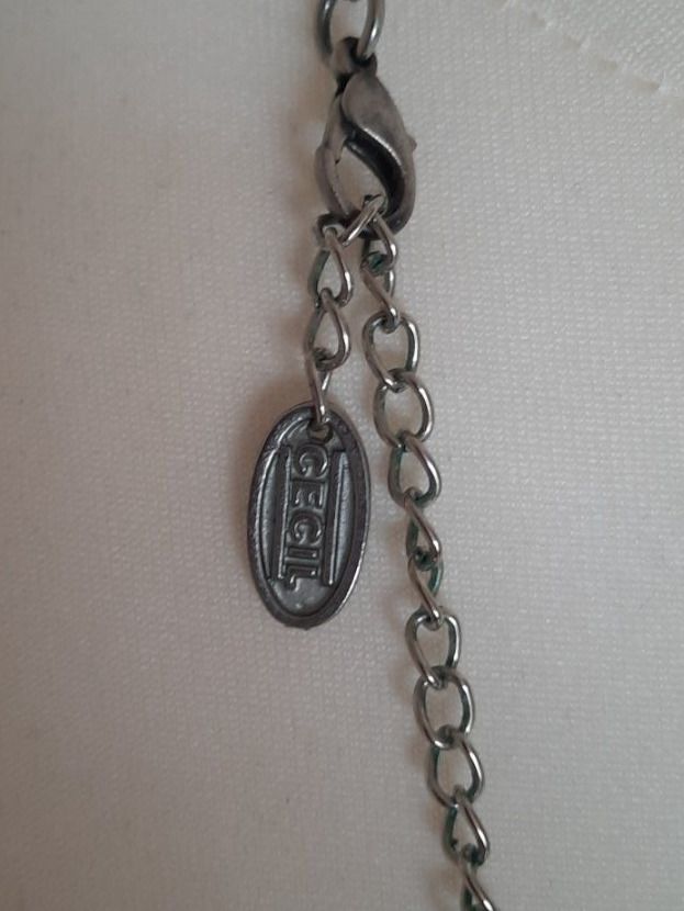 Catenine: ***CECIL*** Kette in blau-weiss-silber – Usato da Wädenswil venduto da H2H_Secondhandshop 2