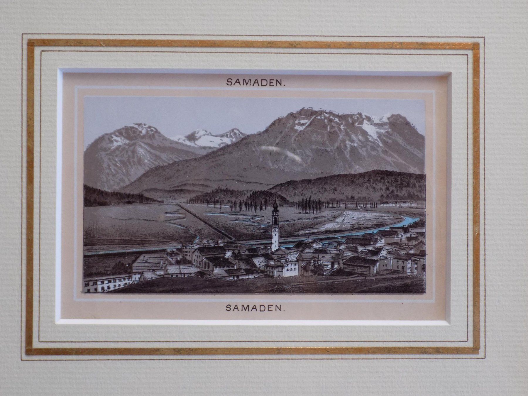 Stiche: Samaden Engadin – Gebraucht aus Risch von Rischli15 1