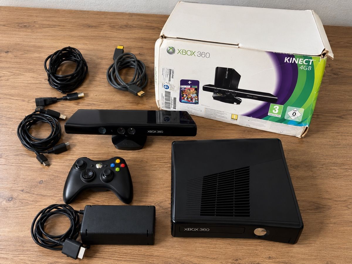 Microsoft Consoles: Console Microsoft Xbox 360 4GB kinect – D'occasion à St. Gallen par dis_tpf2 5