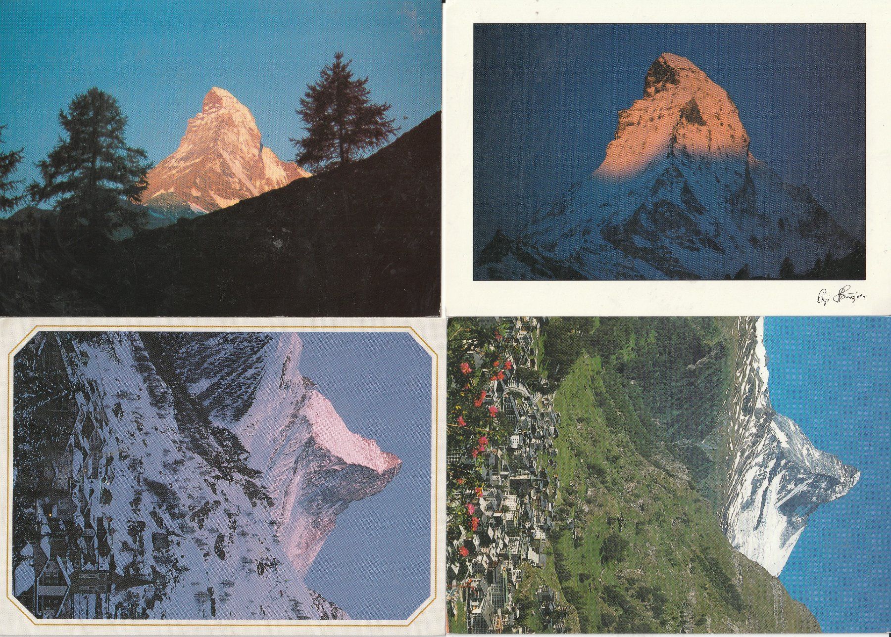 Cartoline postali: 12 Karten Matterhorn – Usato da Lumbrein venduto da made02 4