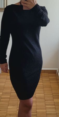 Glitzerndes, elegantes Kleid für den Herbst Grösse M
