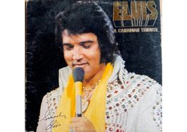 Elvis Presley - Vinyle Jaune "Elvis Live On"