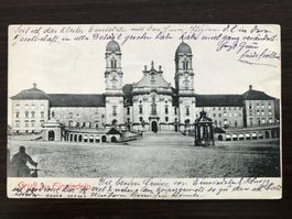 EINSIEDELN Militärsache, STEMPEL! AUSHEBUNGSOFFIZIER, 1905