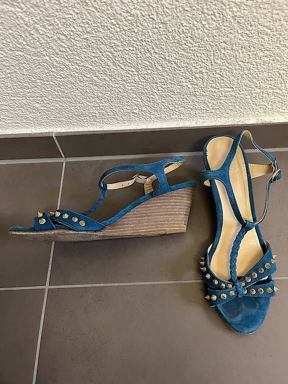 Zadig & Voltaire Scarpe da donna: Zadig&Voltaire Wildleder Sandalen – Usato da Zürich venduto da lux_t6lx 1