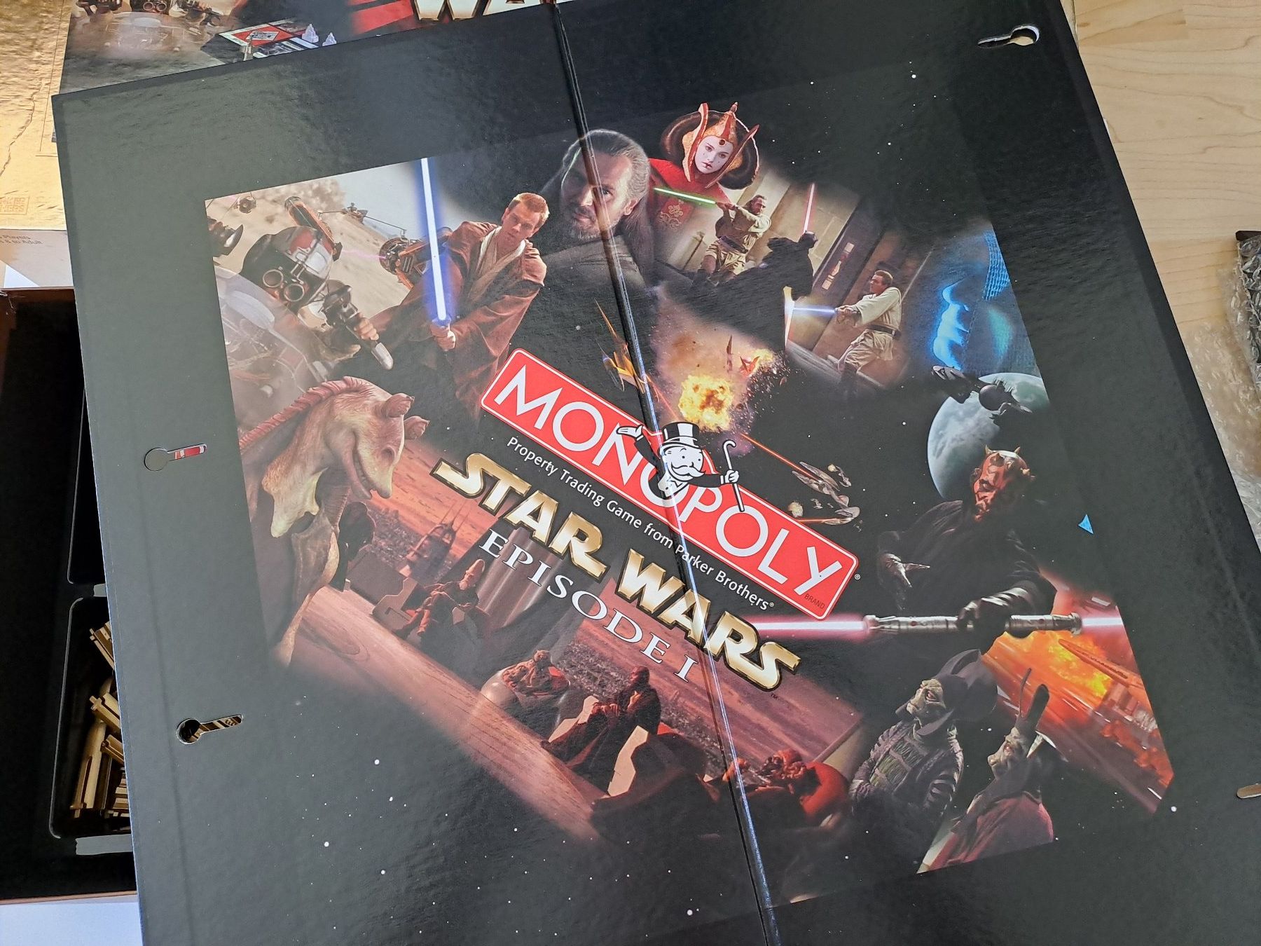Giochi: Monopoly Star Wars Episode 1 English Version 3D Game-Board – Nuovo (secondo la descrizione) da Glashütten venduto da Schwebefisch 7