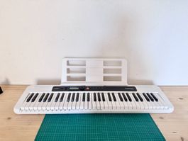 CASIO Keyboard Casiotone CT-S200 weiss - WIE NEU