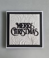 Weihnachtskarte - Handgemacht