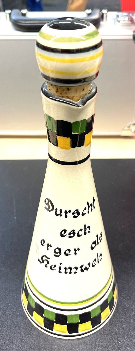 Sonstiges: Keramik Ölflasche - Nyffeler - 27.5cm – Gebraucht aus Oftringen von Vucki 1